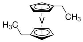 Bis(ethylcyclopentadienyl)vanadium - CAS:55940-04-0 - Vanadium(2+) bis(1-ethylcyclopenta-2,4-dien-1-ide), V(EtCp)2